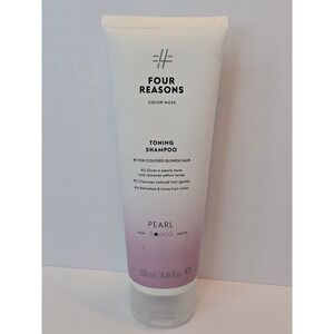 Four Reasons Color Mask Toning Shampoo Pearl for Blonde Hair 8.45 fl oz NEW